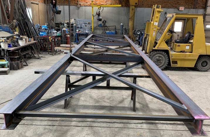 Fabrication of Custom Support Tower